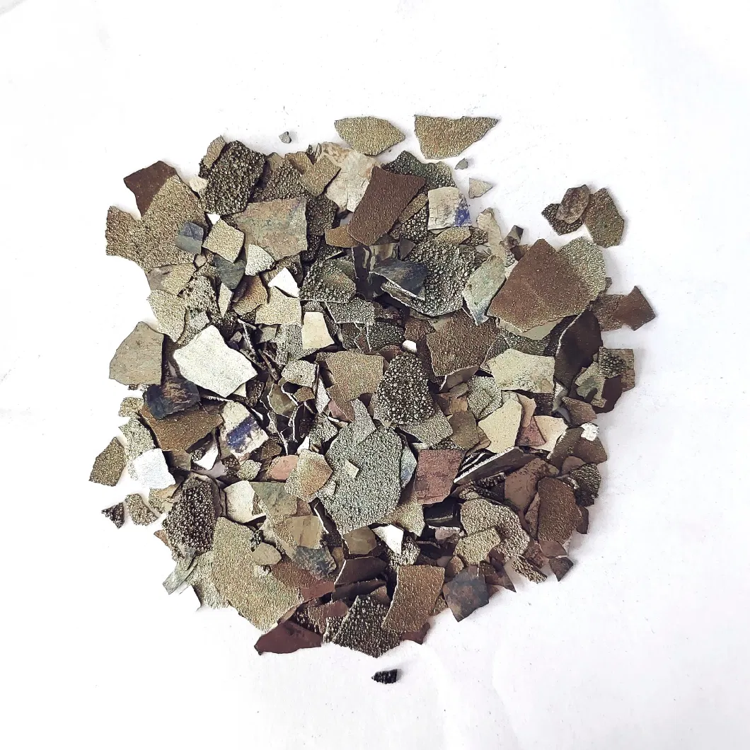 Used for Powder Metallurgy Manganese Flakes 99.7% / Mn 99.7 Metal Flake