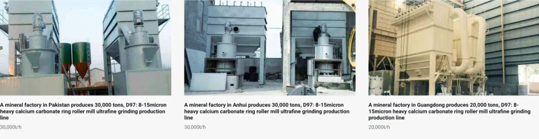 Industrial Steel Slag Powder Dry Grinding Equipment Ring Roller Mill